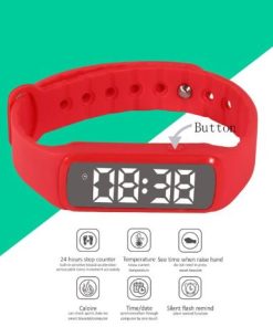 Alternative view of Kids Fitness Wrist Band - Accurate Children Smart Bracelet Pedometer, Tracker Digital Playtime Smartwatch with Sleep Monitor