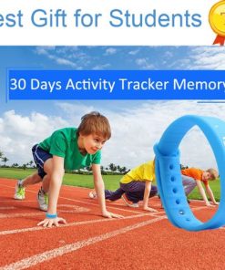 Child Smart Wristband Activity Running Monitor - Smart Bracelet Pedometer with 30 Days Memory Record, Best Gift for Kids